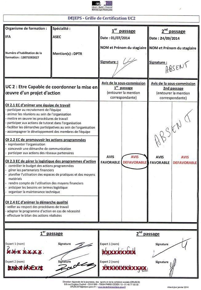 Exemple Dossier Bpjeps Uc 1 Et 2